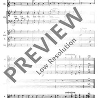 Musik und Jägerei - Score