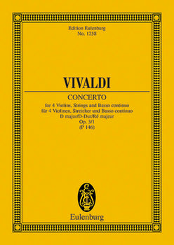 L'Estro Armonico in D major - Full Score