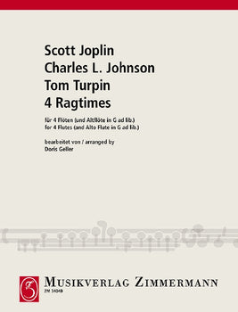 4 Ragtimes - Score and Parts