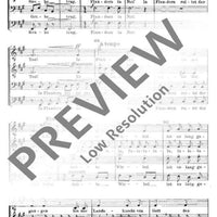 Der Tod von Flandem - Choral Score