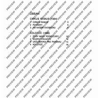 Cirkus Rámus - Choral Score