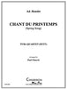 Chant du Printemps - Euphonium 1 BC/TC