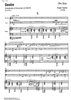 Destin (Symphonie à trois pour un drame) - Score