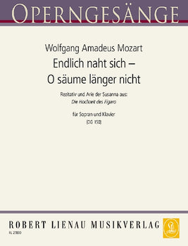Endlich naht sich – O säume länger nicht (Figaros Hochzeit) in C major