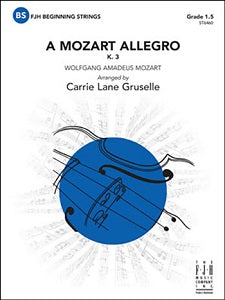 A Mozart Allegro K.3 - Violin 1