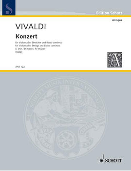 Concerto D Major - Piano Score With Solo Part