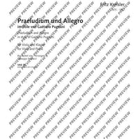 Praeludium and Allegro