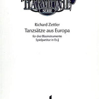 Dance Movements from Europe - Performing Score