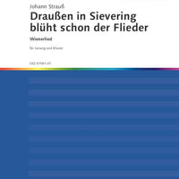 Draußen in Sievering blüht schon der Flieder