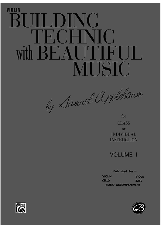 Building Technic With Beautiful Music, Book I