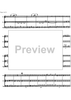 Ein Scherz-Trio - Score