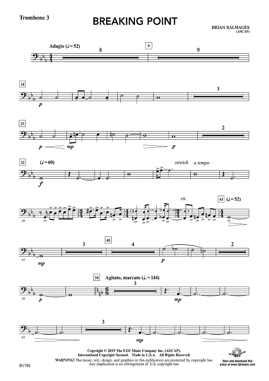 Breaking Point - Trombone 3