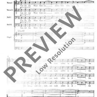 Zwei geistliche Festsprüche - Score