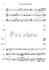 A British Brass Christmas - English Carol Arrangements for Brass Quintet - Score