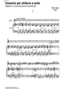 Concerto for guitar and strings - Score