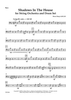 Shadows in the House -  for String Orchestra and Drum Set - Double Bass