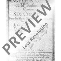 Concerto G Major - Score