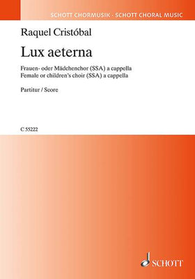 Lux aeterna - Choral Score