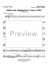 Ballets and Madrigals to 5 Voices (1598) - Bb Trumpet 1