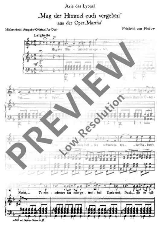 Mag der Himmel euch vergeben