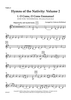 Hymns of the Nativity: Vol. 2 for 2 Violins and Piano - Violin 2