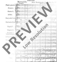 Calm Sea and Prosperous Voyage - Full Score