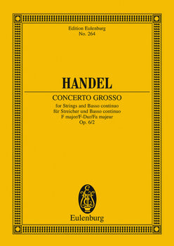 Concerto grosso F major - Full Score