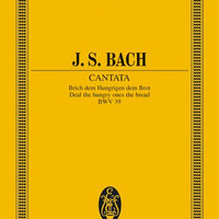 Cantata No. 39 (Dominica 1 post Trinitatis) - Full Score