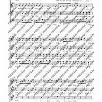 O give thanks to the Lord, for he is good - Choral Score