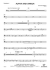 Alpha and Omega - Trombone 1