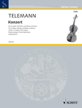 Concerto G Major - Piano Score With Solo Part