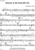 Journey to the Emerald City - Bb Clarinet 2
