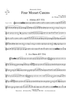 4 Mozart Canons - Bb Trumpet 2