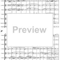 Allegro vivace -  from concerto N°3 for piano - Score
