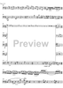 Konzert for horn and string orchestra op.107 [set of parts] - Double Bass