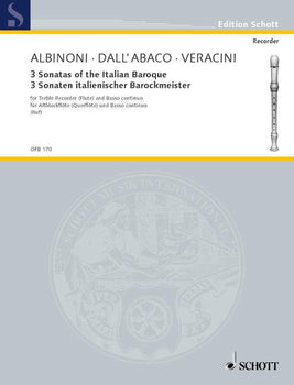 3 Sonatas of the Italian Baroque