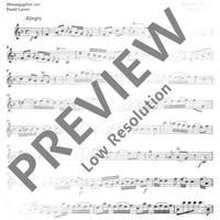 Konzert F-Dur in F major - Violin I