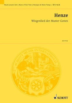 Wiegenlied der Mutter Gottes - Full Score