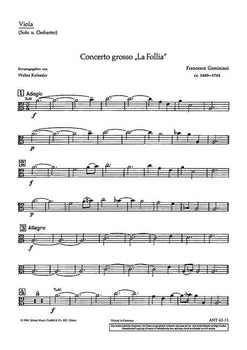 Concerto Grosso - Viola Ripieno