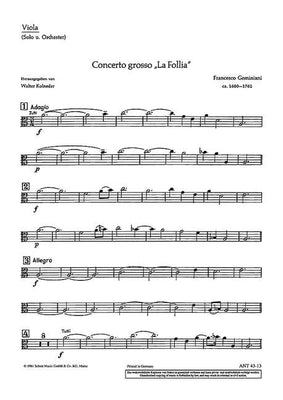 Concerto Grosso - Viola Ripieno