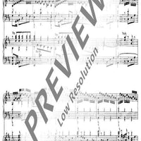 Sinfonia D major - Organ Reduction