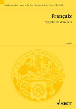 Symphonie d'archets - Full Score