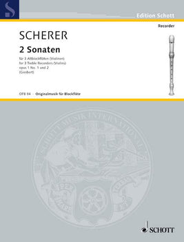 Two Sonatas - Performing Score