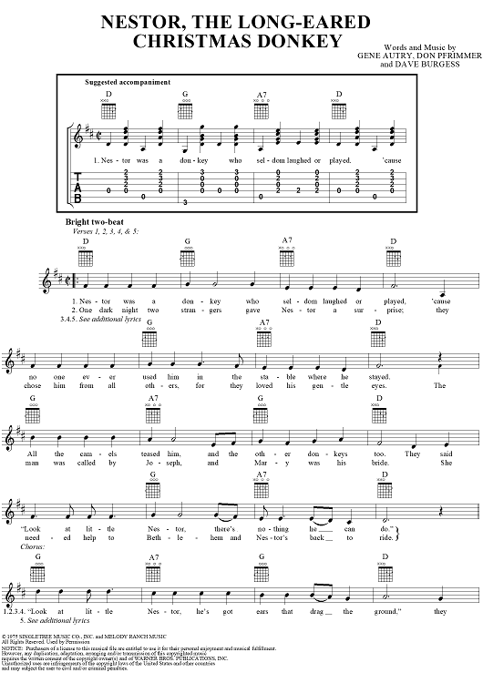 Nestor, The Long-Eared Christmas Donkey