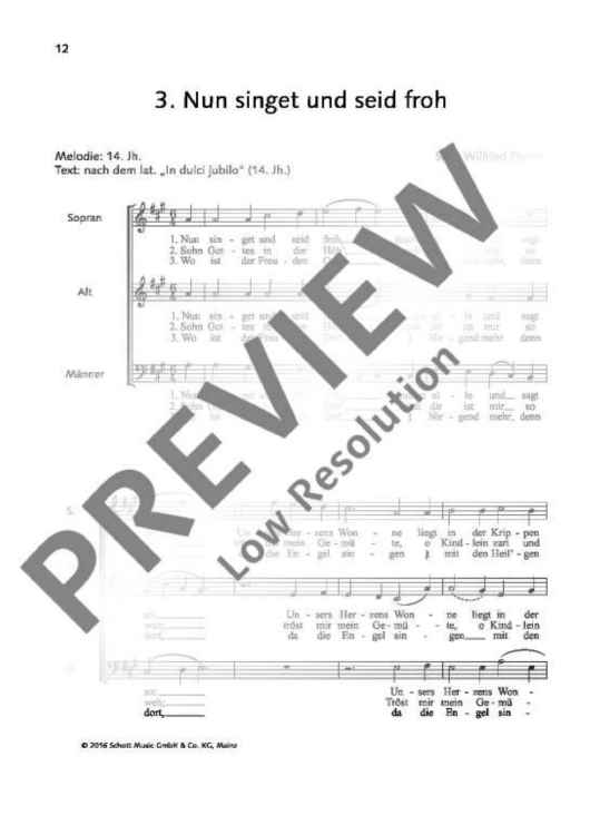 Nun singet und seid froh