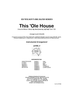 This 'Ole House - Conductor's Notes