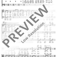 Europäische Volks- und Kinderlieder - Choral Score