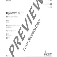 Organ Concerto No. 12 B Major - Organ Reduction