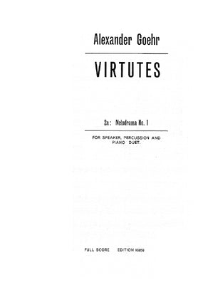 Virtutes - Performing Score