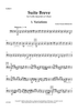 Suite Breve for Cello Quartet or Choir - Cello 4